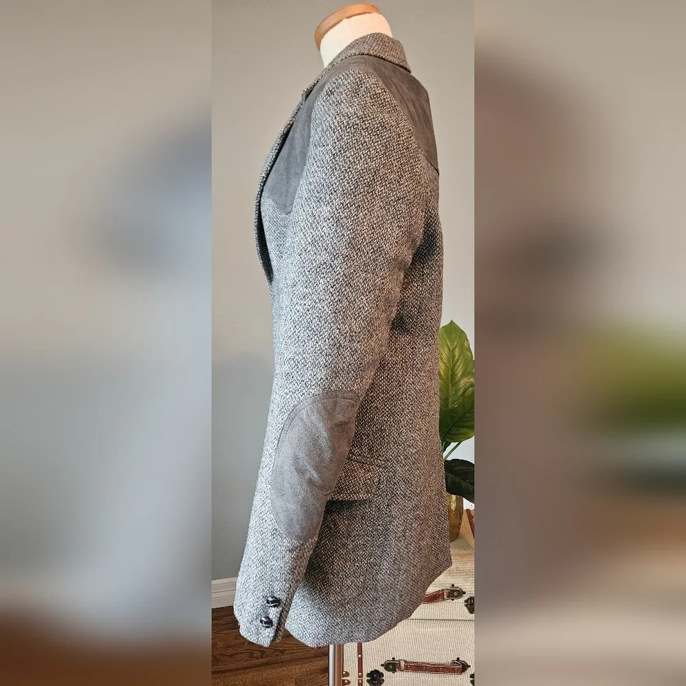 PENDLETON Vintage Western Blazer With Suede Patch Elbows & Shoulder! - Picture 5 of 15